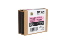 Epson T580B Light Magenta Ink Cartridge 80ml - C13T580B00