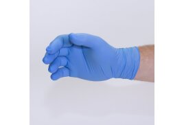 ValueX Nitrile Gloves Powder Free Blue Medium (Pack 100) NGG100MBU