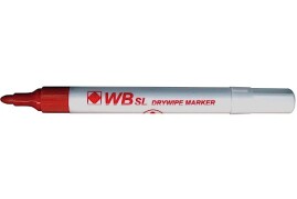 ValueX Whiteboard Marker Bullet Tip 2mm Line Red (Pack 10) - 871002
