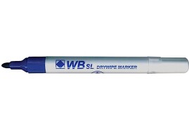 ValueX Whiteboard Marker Bullet Tip 2mm Line Blue (Pack 10) - 871003