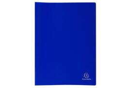 Exacompta A4 Display Book Soft Eco Polypropylene 40 Pocket Blue - 8547E