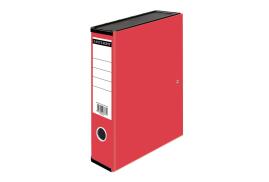 ValueX Box File Paper on Board Foolscap 70mm Capacity 75mm Spine Width Clip Closure Red - 31818DENT