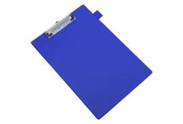 ValueX Standard Clipboard PVC Cover A4 Blue - 881603