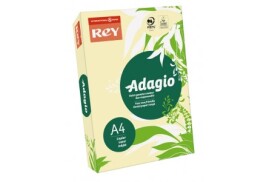 Rey Adagio Paper A4 80gsm Canary (Ream 500) RYADA080X423