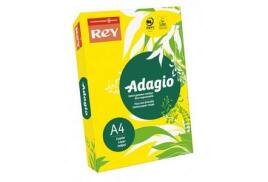 Rey Adagio Paper A4 80gsm Deep Yellow (Ream 500) RYADA080X425