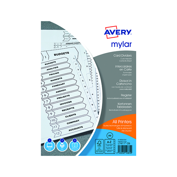 A/Z Index Divider