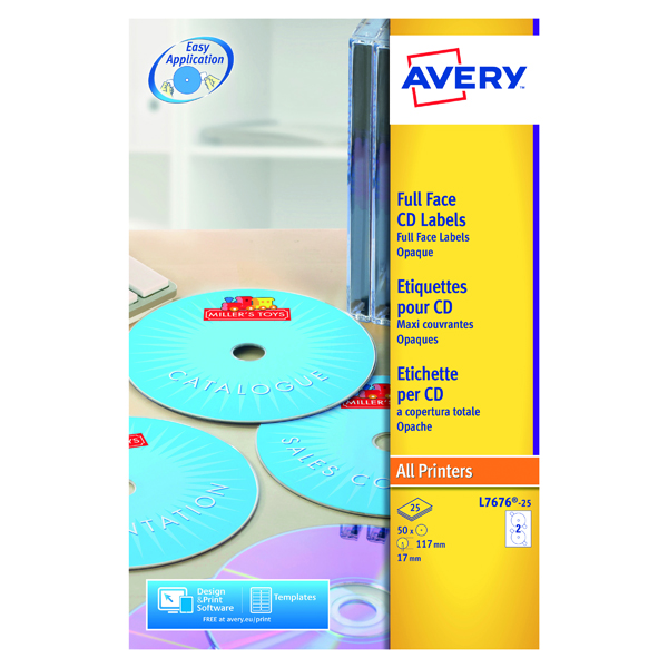 CD/DVD Labels - Laser