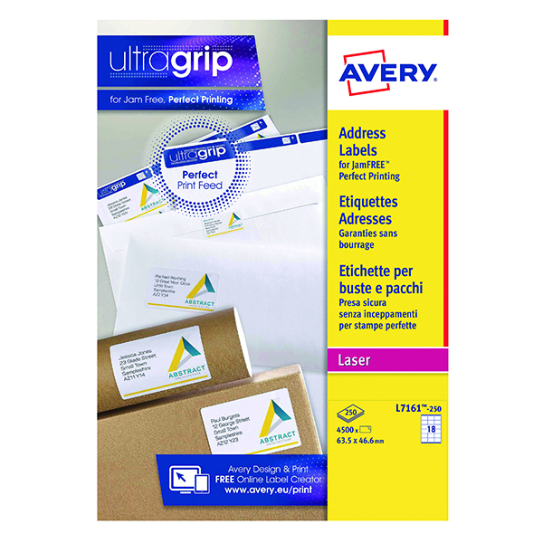 Laser Address Label A4 Sheets