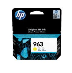 HP 963 Yellow Standard Capacity Ink Cartridge 11ml for HP OfficeJet Pro 9010/9020 series - 3JA25AE Image
