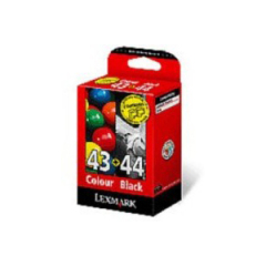 OEM Lexmark 80D2966 Duo (43XL) Blk (44XL) Col Image