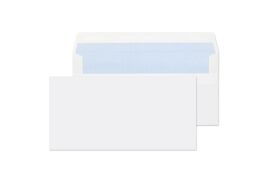 ValueX Wallet Envelope DL Self Seal Plain 90gsm White (Pack 1000)