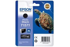 Epson T1571 Turtle Black Standard Capacity Ink Cartridge 26ml - C13T15714010