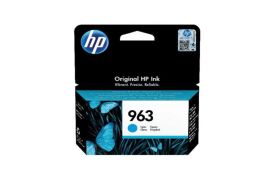 HP 963 Cyan Standard Capacity Ink Cartridge 11ml for HP OfficeJet Pro 9010/9020 series - 3JA23AE