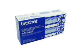 Brother Thermal Transfer Ink Ribbon (Pack of 4) PC74RF