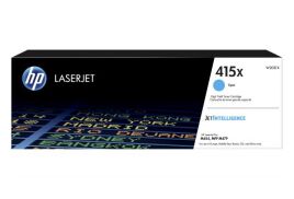 HP 415X Cyan High Yield Toner Cartridge 6K pages for HP Color LaserJet M454 series and HP Color LaserJet Pro M479 series - W2031X