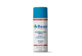 React 2 in 1 Biodegradable Anti-Bacterial Spray Can 100ml