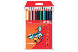 STABILO Trio Thick Colouring Pencil Assorted Colours (Pack 12) - 203/12-01