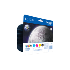 Brother LC1000RBWBP Black Colour Ink 19ml 3x7ml Multipack Image