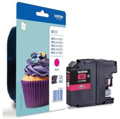 Brother Magenta Ink Cartridge 6ml - LC123M Image