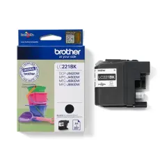 Brother Black Ink Cartridge 7ml - LC221BK Image
