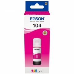 Epson 104 Magenta Ink Bottle 70ml - C13T00P340 Image