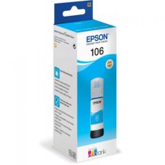 Epson 106 Cyan Ink Bottle 70ml - C13T00R240 Image