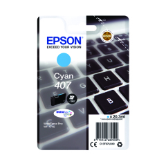 Epson WF4745 Cyan High Yield Ink Cartridge 41ml - C13T07U240 Image