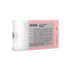 Epson T603C Light Magenta Ink Cartridge 220ml - C13T603C00 Image