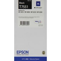 Epson T7551 Black Ink Cartridge 100ml - C13T75514N Image