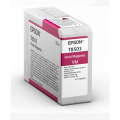 Epson T8503 Magenta Ink Cartridge 80ml - C13T85030N Image