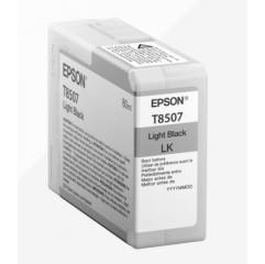 Epson T8507 Light Black Ink Cartridge 80ml - C13T850700 Image