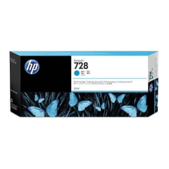 HP No 728 Cyan Standard Capacity Ink Cartridge 300ml - F9K17A Image