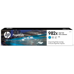 HP 982X Cyan High Yield Ink Cartridge 16k - T0B27A Image