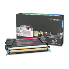 OEM Lexmark  C736 MAGENTA TONER RETURN CARTRIDGE Image