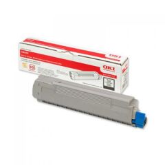 OKI Black Toner Cartridge 22K pages - 43837132 Image