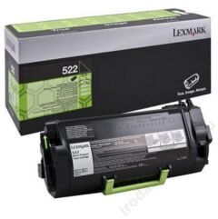 Lexmark 522 Black Toner Cartridge 6K pages - 52D2000 Image