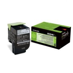 Lexmark 80C2HK0 802HK Black Toner 4K Image