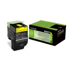 Lexmark 80C2XY0 802XY Yellow Toner 4K Image