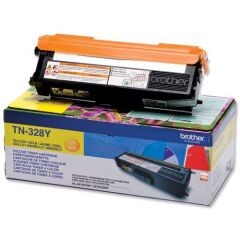 Brother Yellow Toner Cartridge 6k pages - TN328Y Image