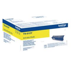 Brother Yellow Toner Cartridge 9k pages - TN910Y Image