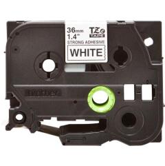 Brother Black On White Strong Label Tape 36mm x 8m - TZES261 Image
