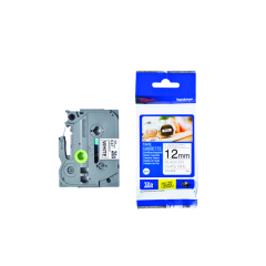 Brother Black On White Label Tape 12mm x 4m - TZE231S2 Image