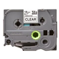 Brother Black On Clear Label Tape 18mm x 8m - TZE141 Image