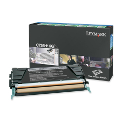 OEM Lexmark  C736 BLACK TONER RETURN CARTRIDGE Image