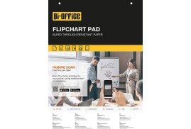 Bi-Office (A1) Flipchart Pad 40 sheets per pack (Pack 5)