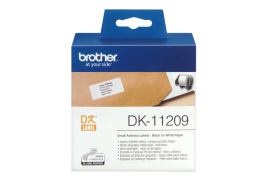 Brother DK11209 Small Address Label Roll 62mmx29mm 800