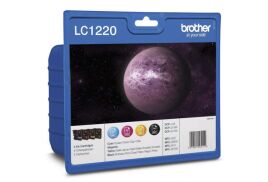 Brother LC1220VALBP Black Colour Ink 8ml 3x5.5ml Multipack