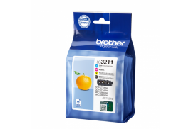 Brother LC3211VAL Black Colour Ink 15ml 3x12ml Multipack