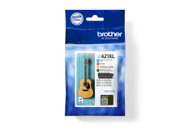 Brother LC421XLVAL Yellow Cartridge