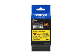Brother TZES641 Black On Yellow Strong Label Tape 18mmx8m